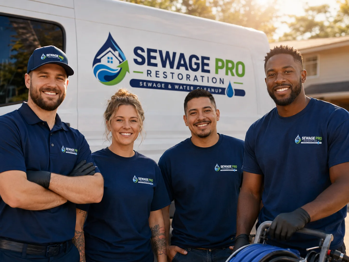 Sewage Cleanup Services company in Lequire, OK